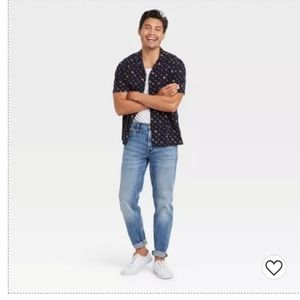 GOODFELLOW & CO SLIM AND STRAIGHT JEANS SIZE 34